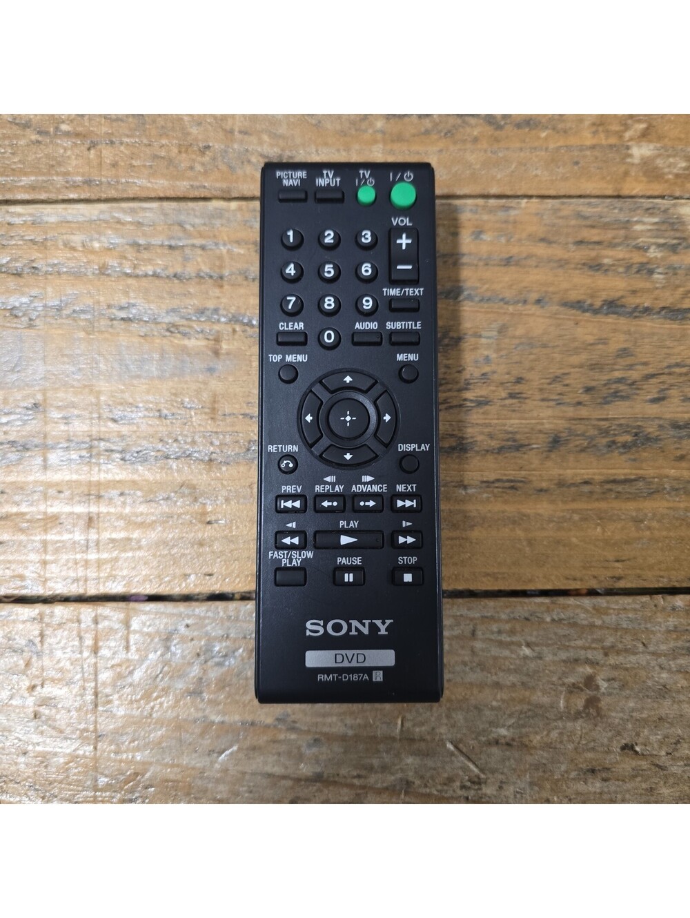 Genuine SONY RMT-D187A DVD Remote FOR DVP-NS57P, DVP-NS57P/B, DVP-NS601HP OEM